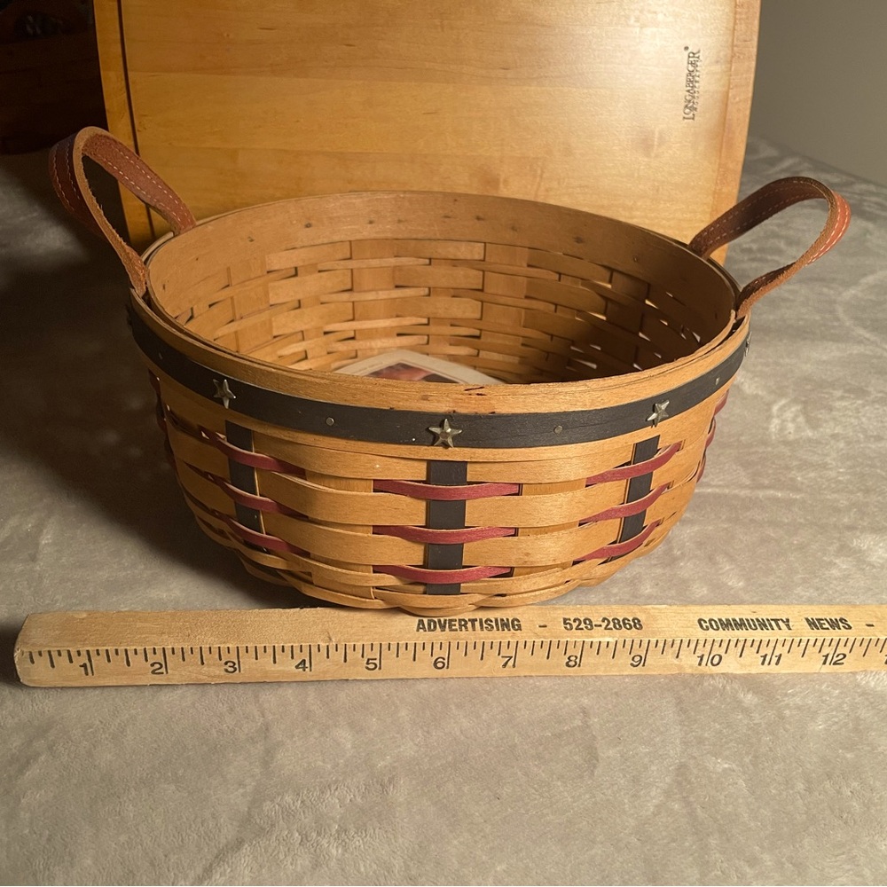 Longaberger Proudly American Darning Basket